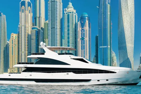 140ft Tri-deck Super Yacht Dubai Trip