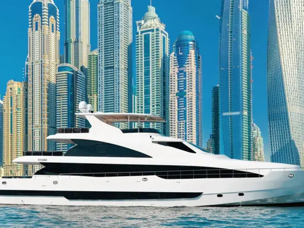 140ft Tri-deck Super Yacht Dubai Trip