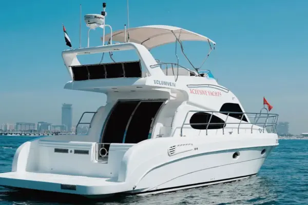 Al Shalli 48ft Flybridge Yacht for rent in dubai