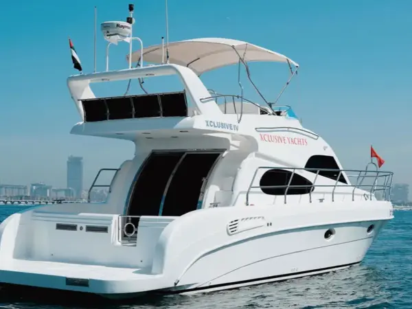 Al Shalli 48ft Flybridge Yacht for rent in dubai